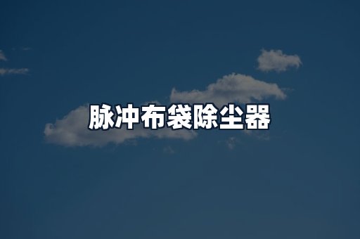 脉冲布袋除尘器